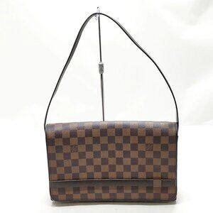 Authentic Louis Vuitton Tribeca Ron Brown Damier Shoulder Bag mn592-112725